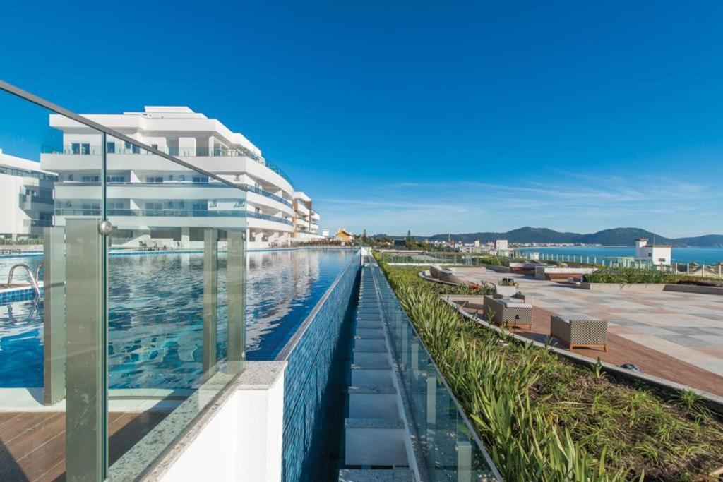 Apartamento Maravilhoso Com Piscina E Vista Mar Mirante Home Club Florianópolis Exterior foto